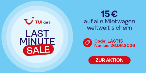 TUI CARS LAST MINUTE